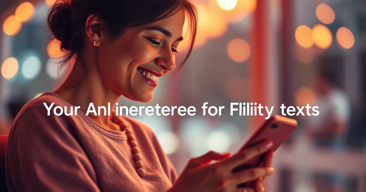 Your AI Interpreter for Flirty Texts: Decode & Respond Like a Pro